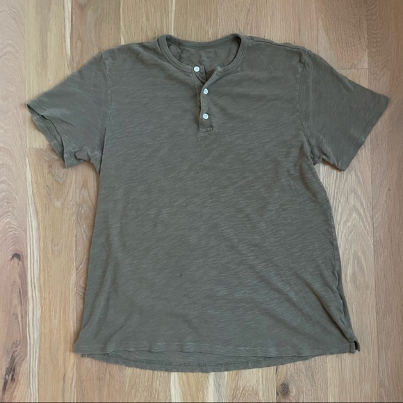 VINCE (M) short sleeve henley - Picture 1 of 6